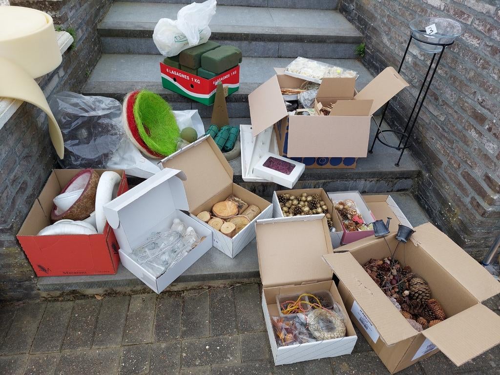 Bloemschikken. Heel groot lot., Boeken, Ophalen