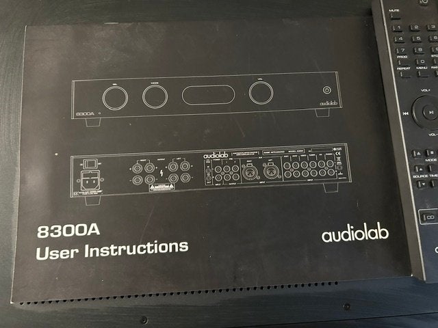 Audiolab 8300A versterker als nieuw, Gebruikt, 60 tot 120 watt, X, Audiolab