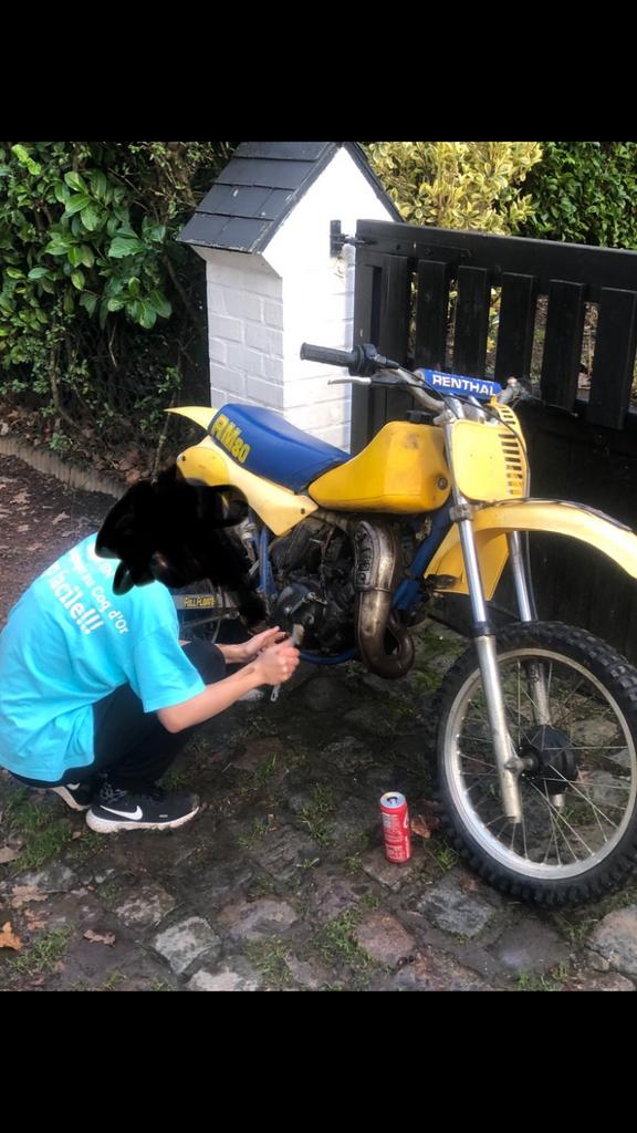 Suzuki RM 80cc, Ophalen, 6 versnellingen, Gebruikt, 80 cc