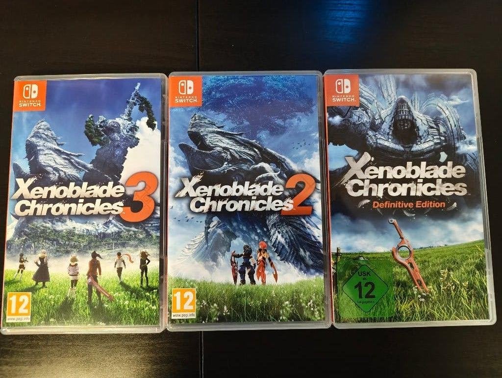Xenoblade Chronicles 1 + 2 + 3 (Switch), Consoles de jeu & Jeux vidéo, Enlèvement ou Envoi, 1 joueur, Jeu de rôle (Role Playing Game)