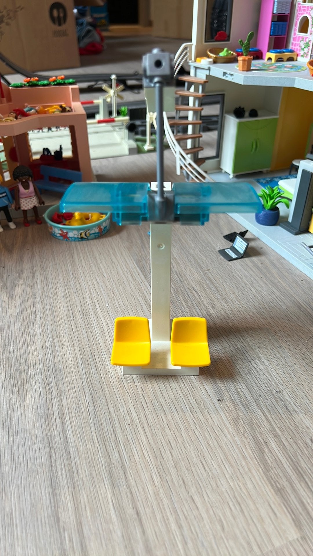Arrêt de bus Playmobil, Enlèvement, Comme neuf, Pièces détachées, Autres types