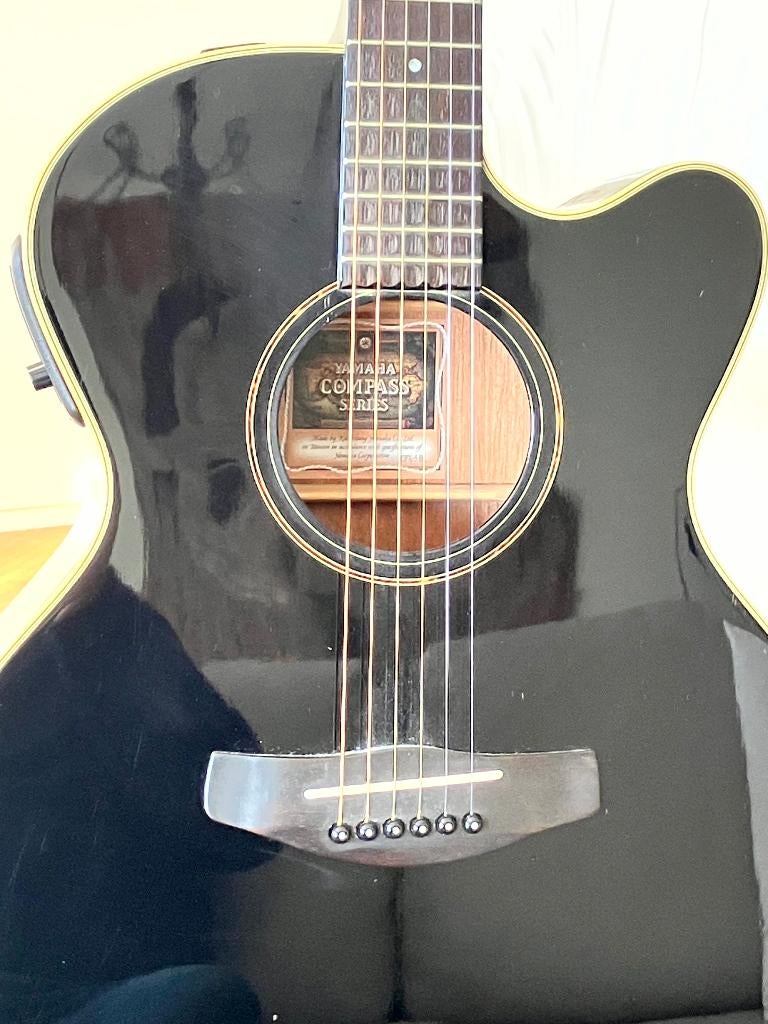 Semi Akoestische gitaar YAMAHA CPX-5-BL, Enlèvement, Utilisé, Autres types, Avec valise