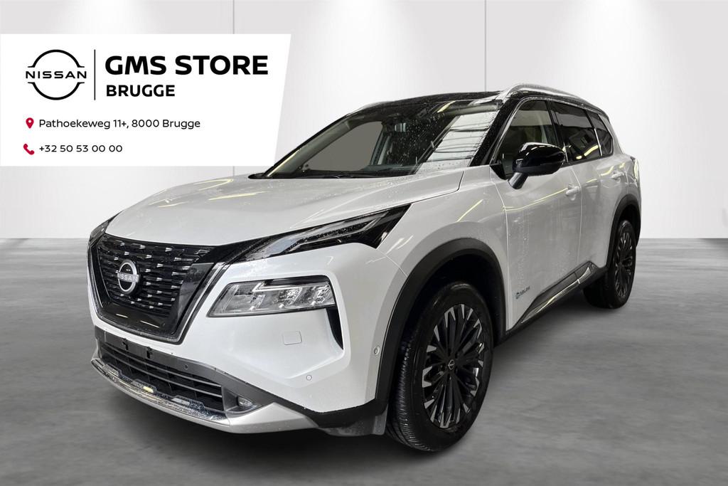 Nissan X-TRAIL e-POWER 2WD Tekna directiewagen niet ingeschr, Auto's, Stof, Mistlampen, Wit, Bedrijf