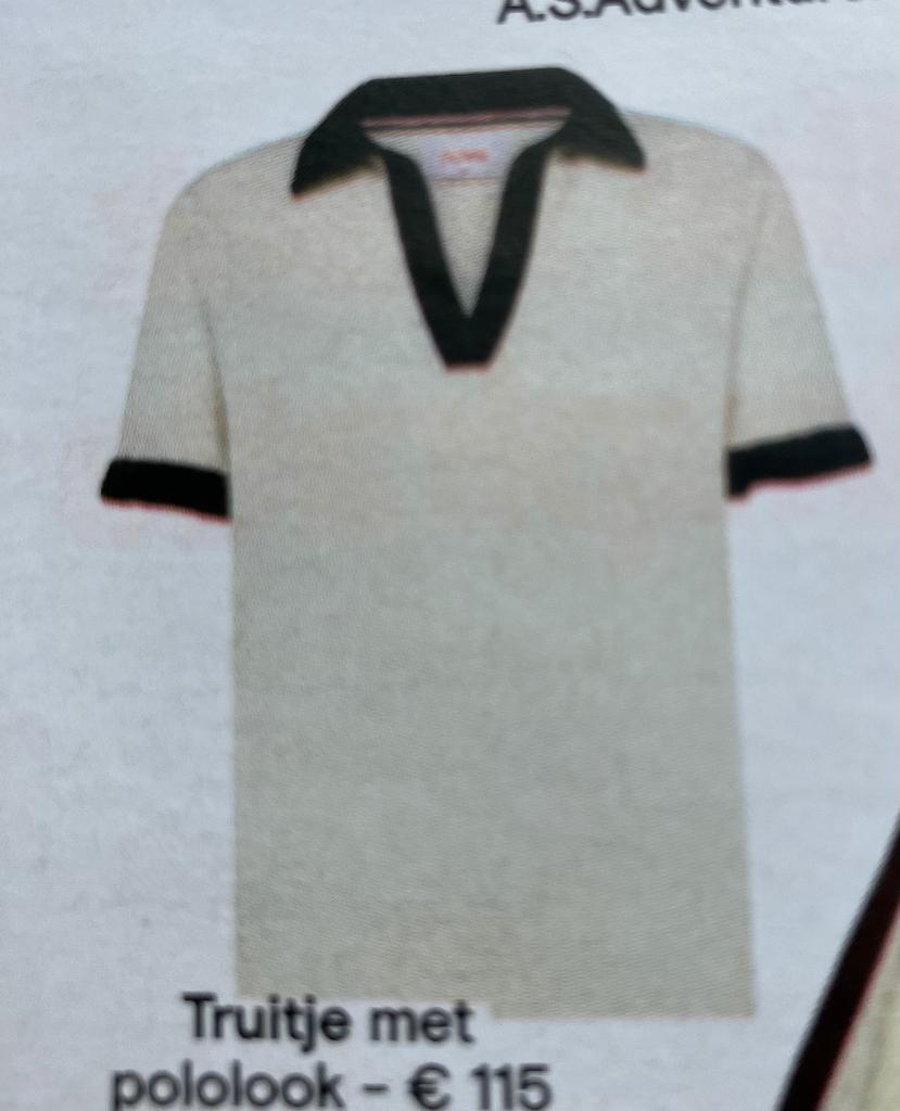 truitje met polo-look, Vêtements | Femmes, T-shirts, Taille 42/44 (L), Manches courtes, Enlèvement ou Envoi, Autres couleurs