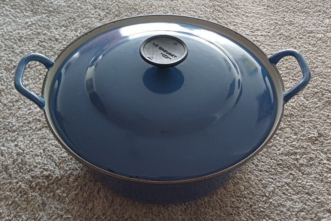 Le creuset Braadpan., Met deksel, Ophalen of Verzenden, Braadpan, Le Creuset