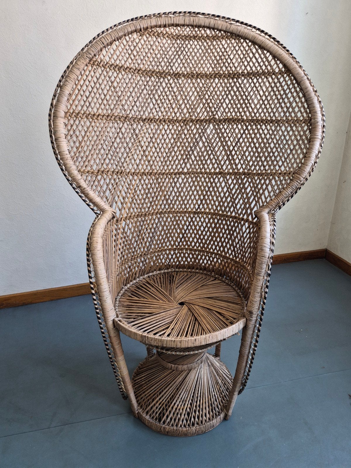 Rotan vintage stoel, Ophalen