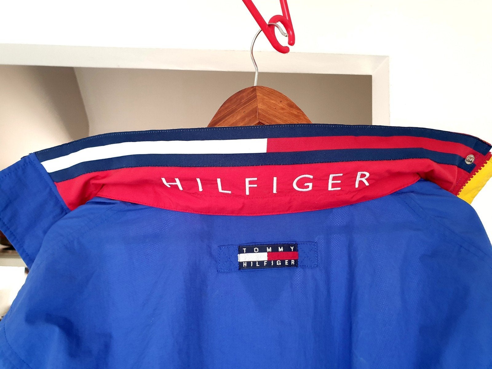 RARE Vintage 90s Tommy Hilfiger 'Water Stop' Sailing Jacket, Ophalen, Zo goed als nieuw, Tommy hilfiger, Maat 48/50 (M)
