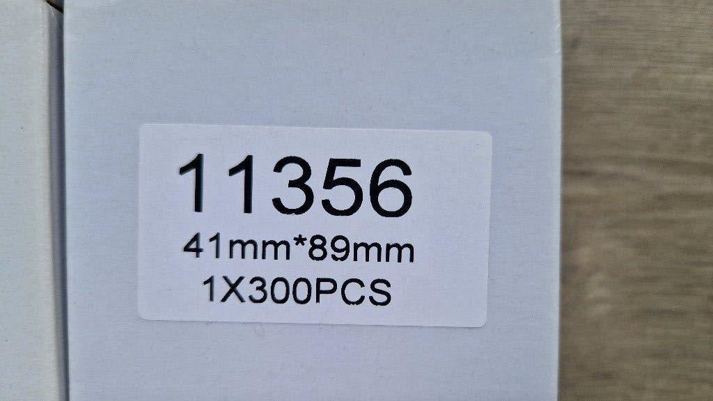 Dymo labels 11356 - S0722560 89mmx41mm 10 dozen, Ophalen of Verzenden, Nieuw, Etiket, Dymo