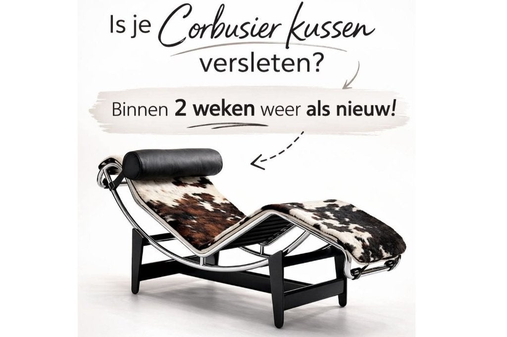 corbusier lc4 nieuw  kussen, Eenpersoons, Verzenden, Design, Nieuw