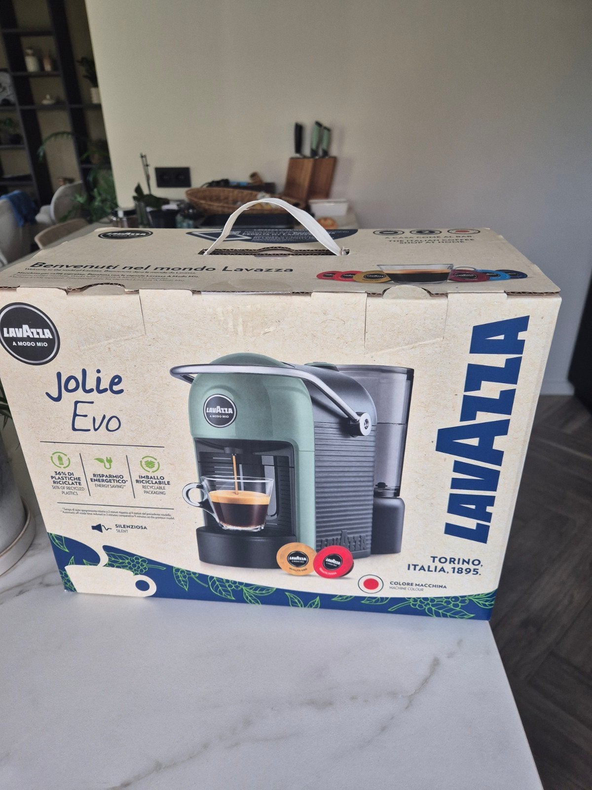 Lavazza A modo mio Jolie Evo, Ophalen of Verzenden, Nieuw, Koffiemachine