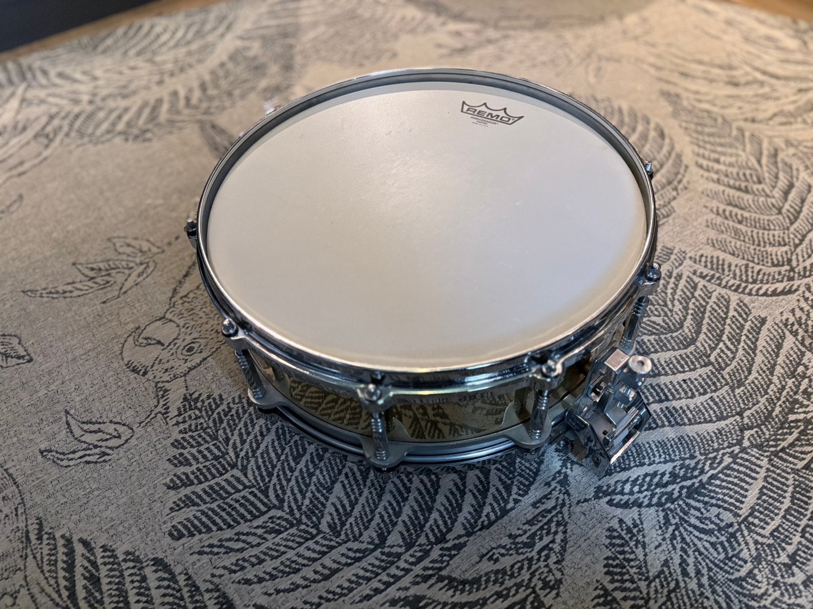 Pearl 14x5 Free Floating Brass, Muziek en Instrumenten, Ophalen, Gebruikt, Pearl