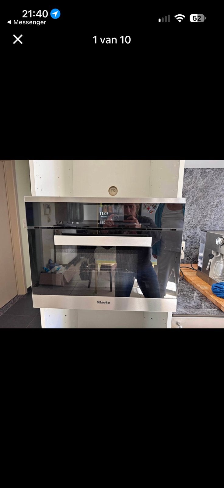 Miele combi steamer microgolfoven dgm 6800      Np: 3145€, Enlèvement, Utilisé, Fours, Fours à micro-ondes et Fours à vapeur