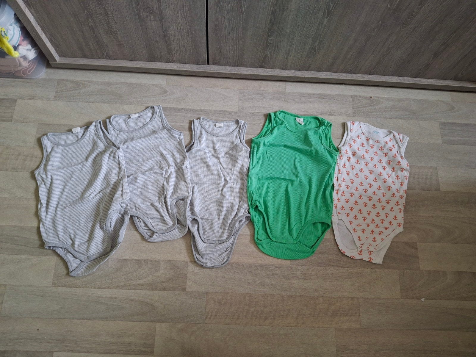 5 body's maat 92, Nacht- of Onderkleding, Gebruikt, H&M, Ophalen of Verzenden
