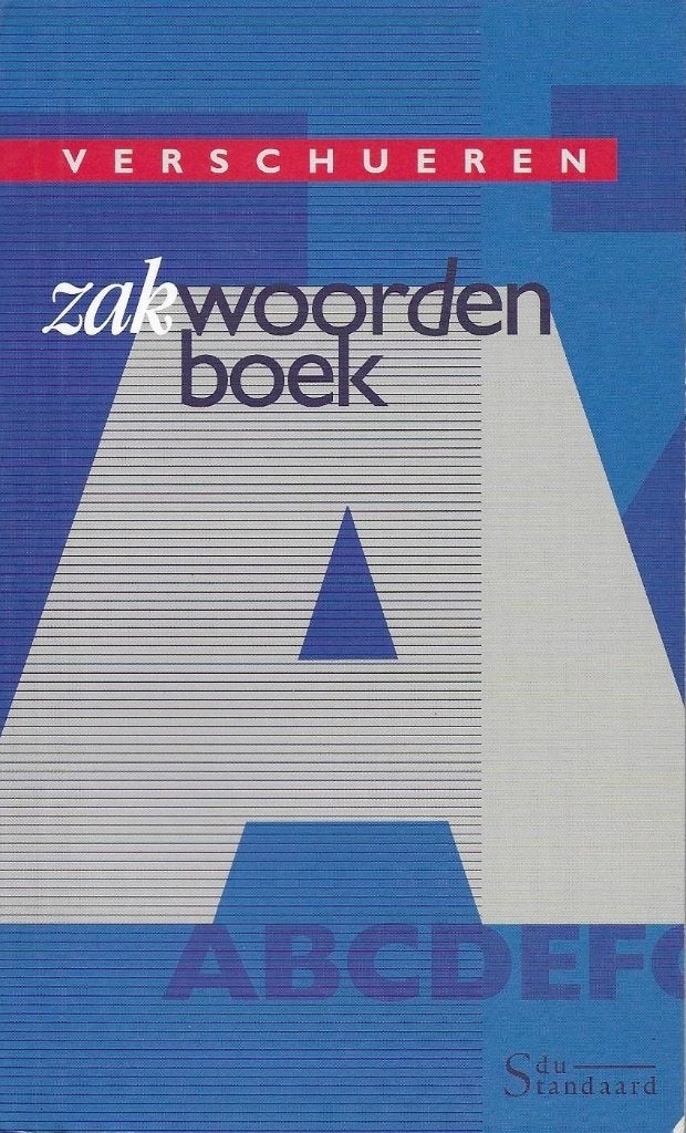 VERSCHUERENS ZAKWOORDENBOEKJE, Livres, Dictionnaires, Enlèvement ou Envoi, Utilisé, Néerlandais
