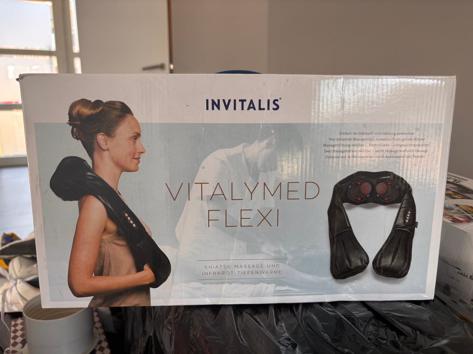 Nekmassage toestel met infra-rood, Ophalen, Nieuw