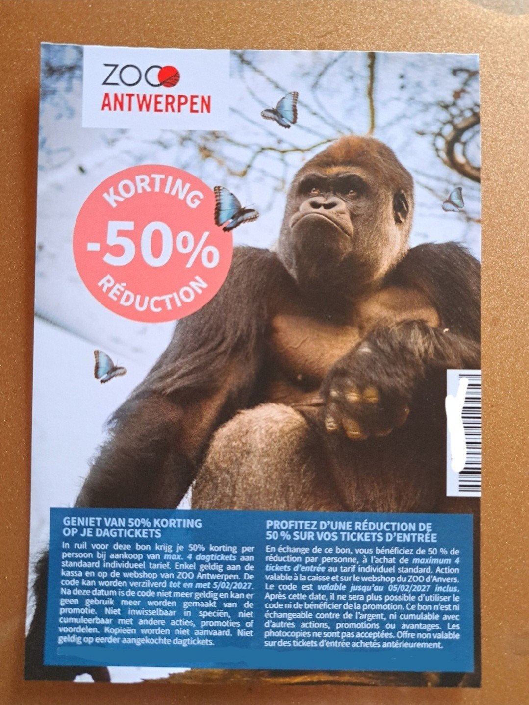 Zoo d'Anvers, Tickets & Billets