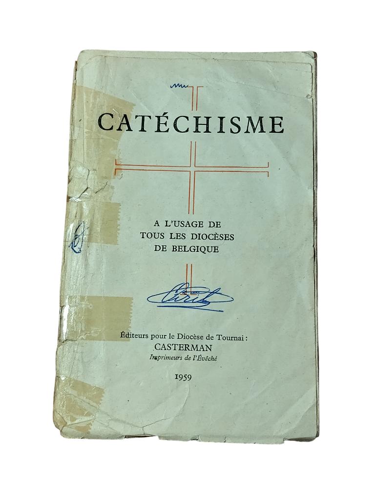 Vintage Casterman Catechismus uit 1959, Antiek en Kunst, Ophalen