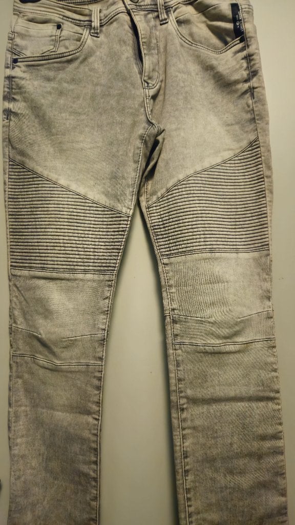 lichtgrijze Jog Denim, Angelo Litrico, skinny fit, Kleding | Heren, Angelo Litrico, Ophalen of Verzenden, W33 - W34 (confectie 48/50)