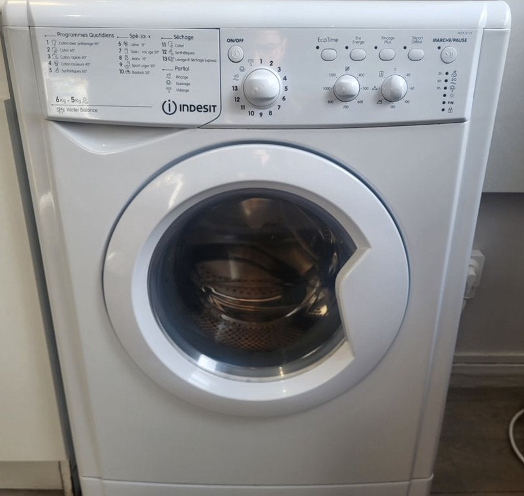 Machine à laver hybride lave linge + Sèche linge INDESIT, Enlèvement