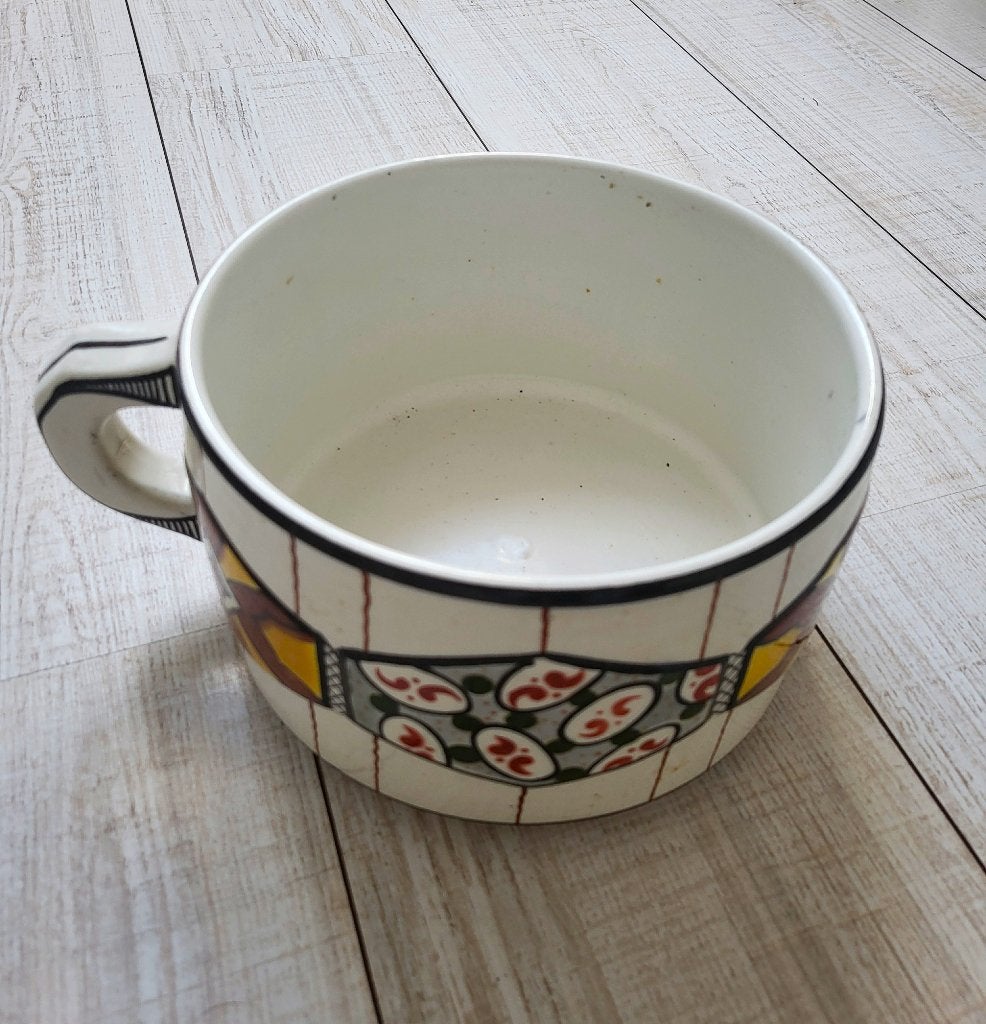 Design decoraties, Antieke pot, 2 vazen, 2 biscuit beeldjes, Antiek en Kunst, Ophalen of Verzenden