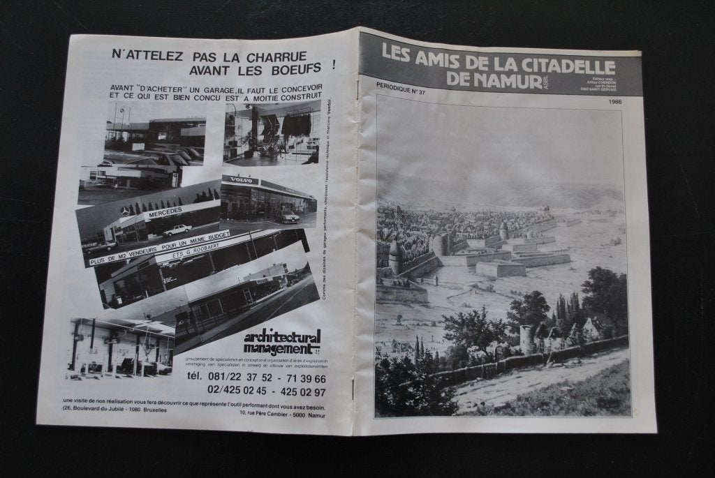 Bulletin LES AMIS DE LA CITADELLE DE NAMUR N37 & 39, Livres, Enlèvement ou Envoi, Utilisé