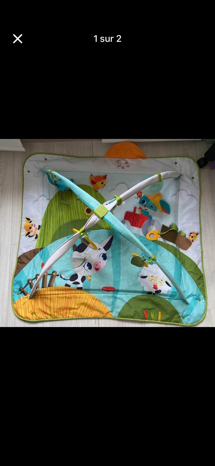 Tiny Love Gymini Kick n Play Tapis d'éveil, Enlèvement, Utilisé