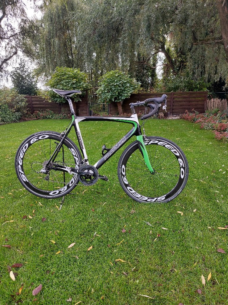 Racefiets, Gebruikt, Carbon, 10 tot 15 versnellingen, 57 tot 61 cm