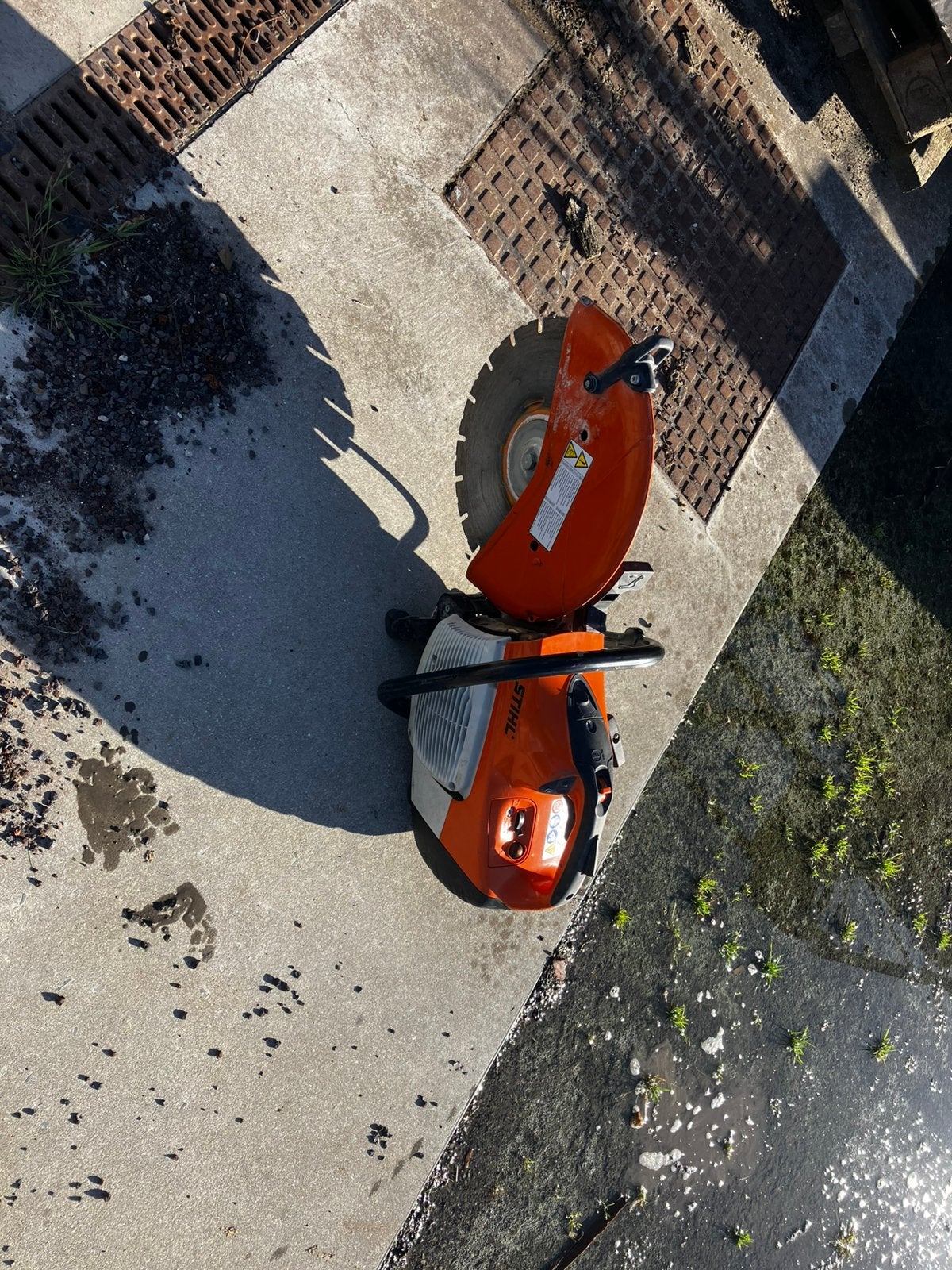 Zware slijpschijf van stihl, Bricolage & Construction, Outillage | Meuleuses, Enlèvement