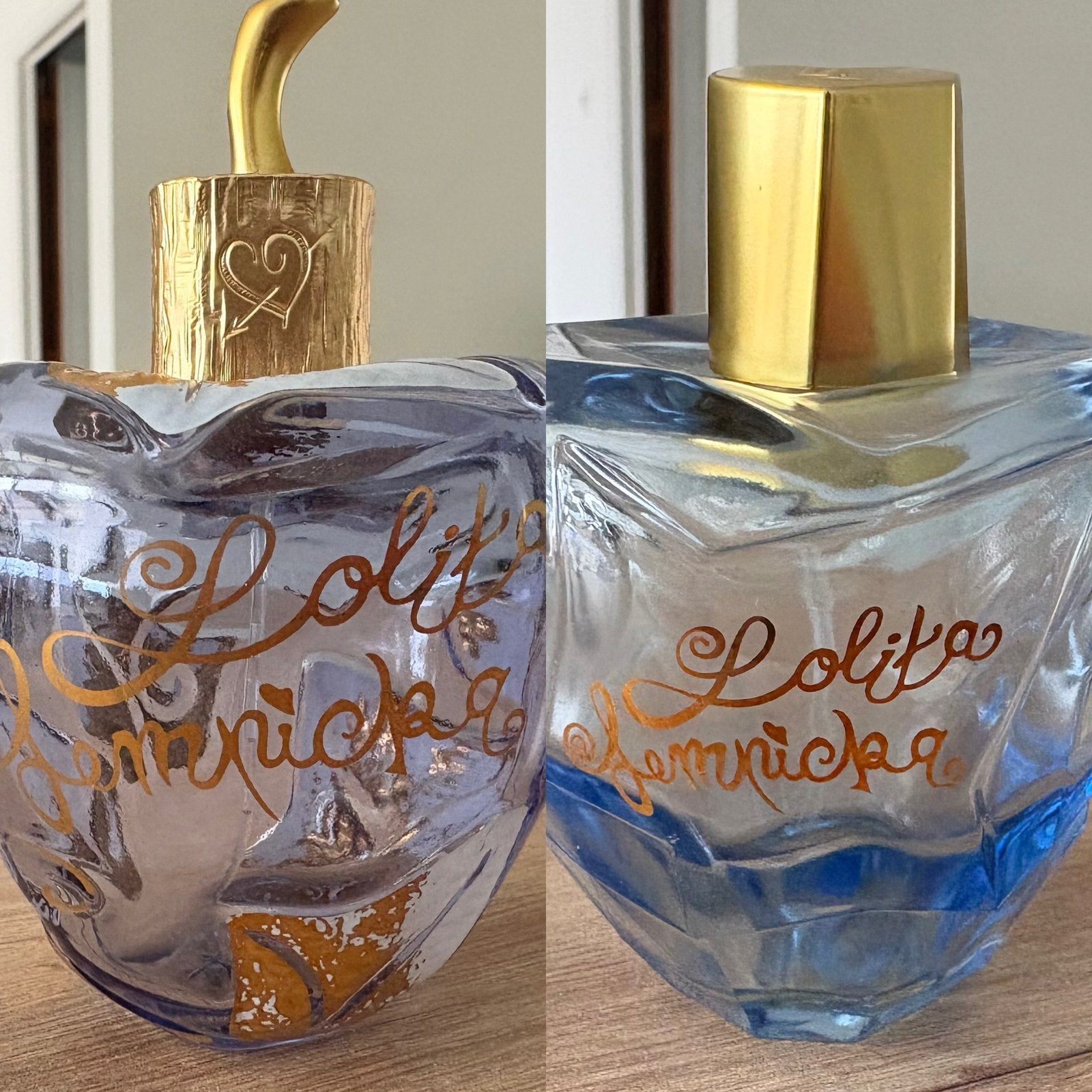 LEGE flesjes Lolita Lempicka Le Parfum & Mon Premier, Verzamelen, Ophalen, Gebruikt, Parfumfles