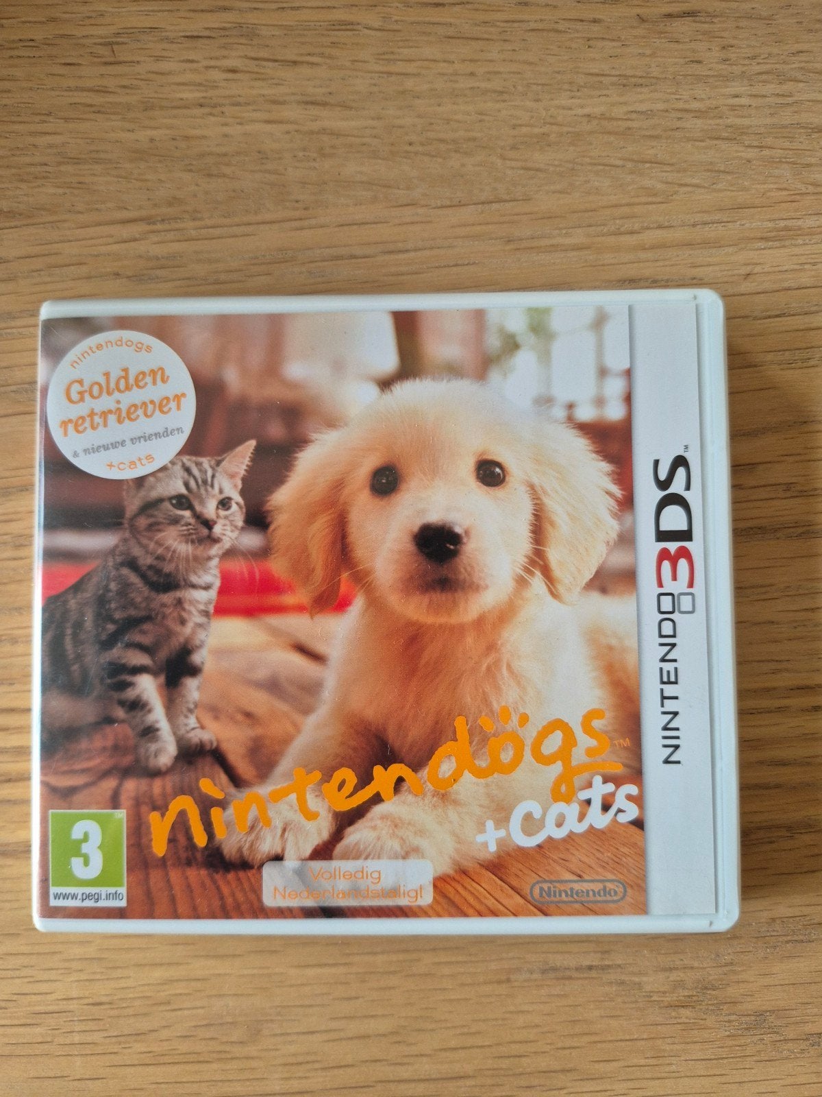 nintendogs + cats: Golden Retriever & New Friends, Enlèvement, Simulation, À partir de 3 ans