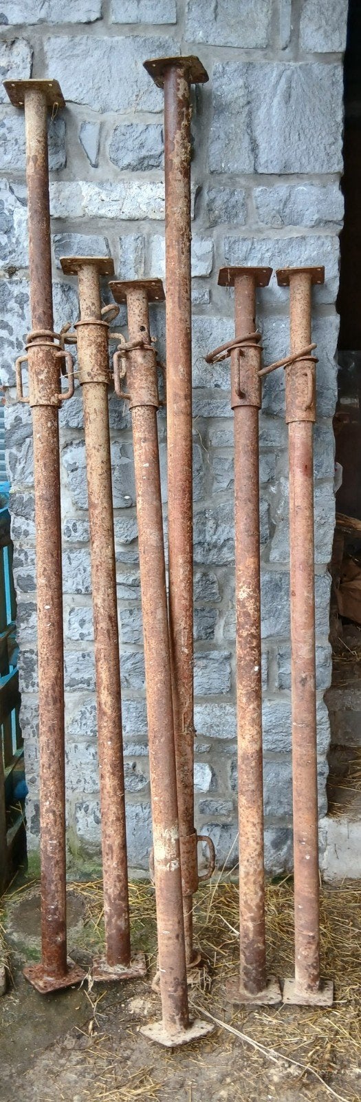 6 Etançons de maçon, Bricolage & Construction, Échafaudages, Enlèvement