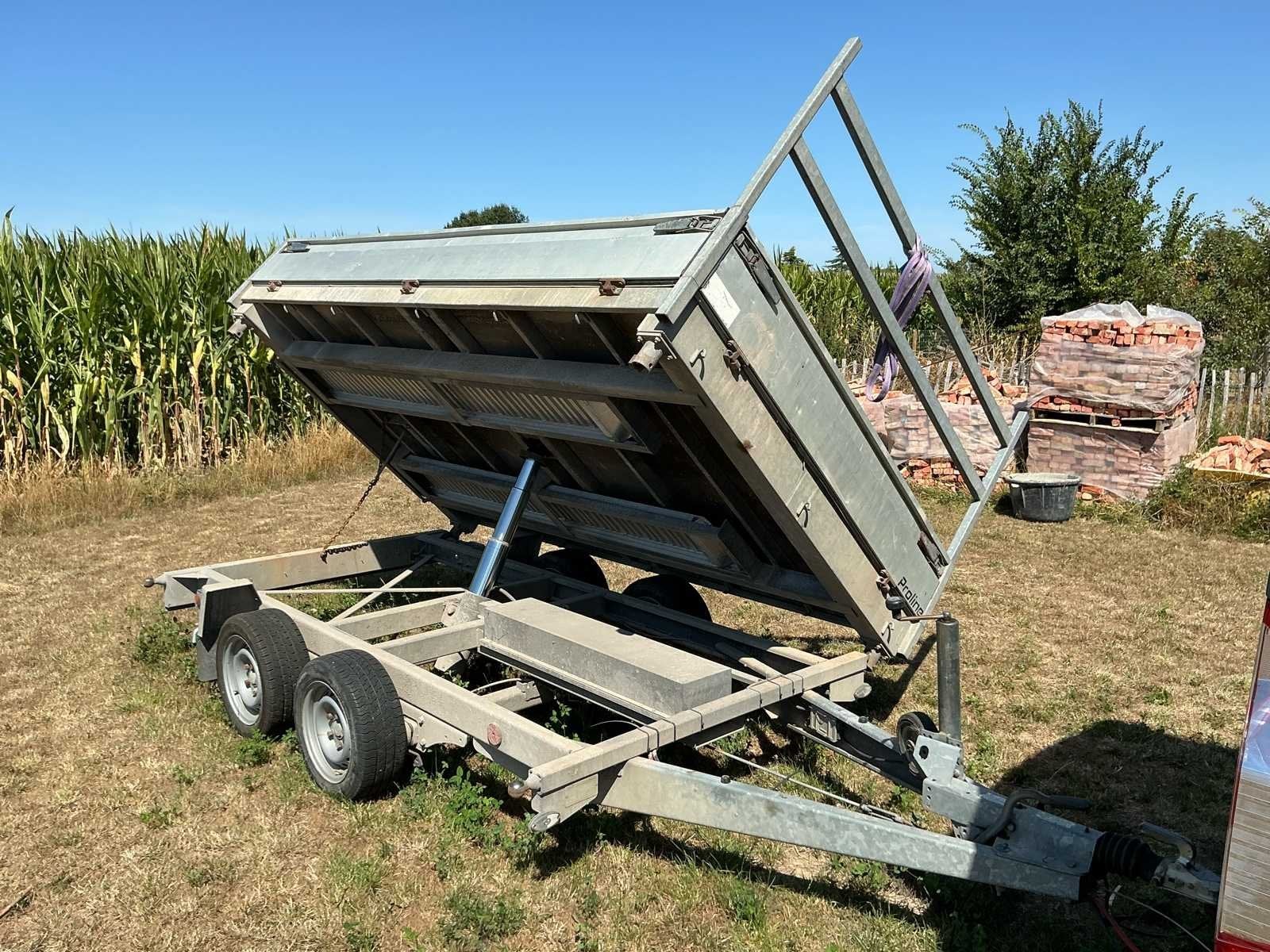 Remorque Proline KP3 2014, Utilisé