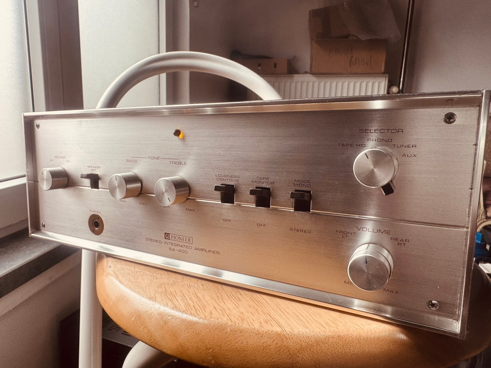 Ampli Pioneer SA-400, Musique & Instruments, Enlèvement ou Envoi, Comme neuf