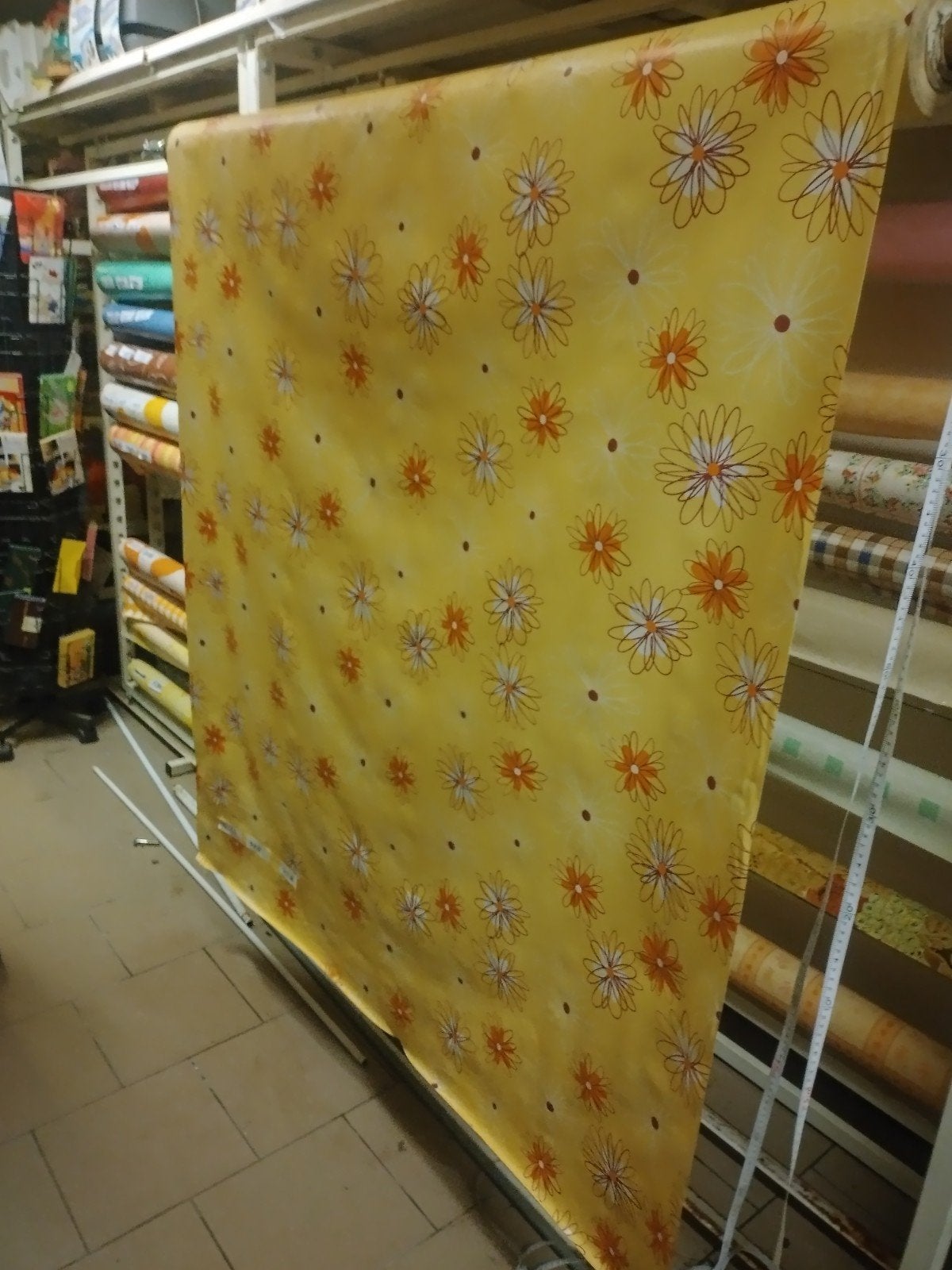 Ik verkoop een rol toile cirée van 20 meter, Ophalen