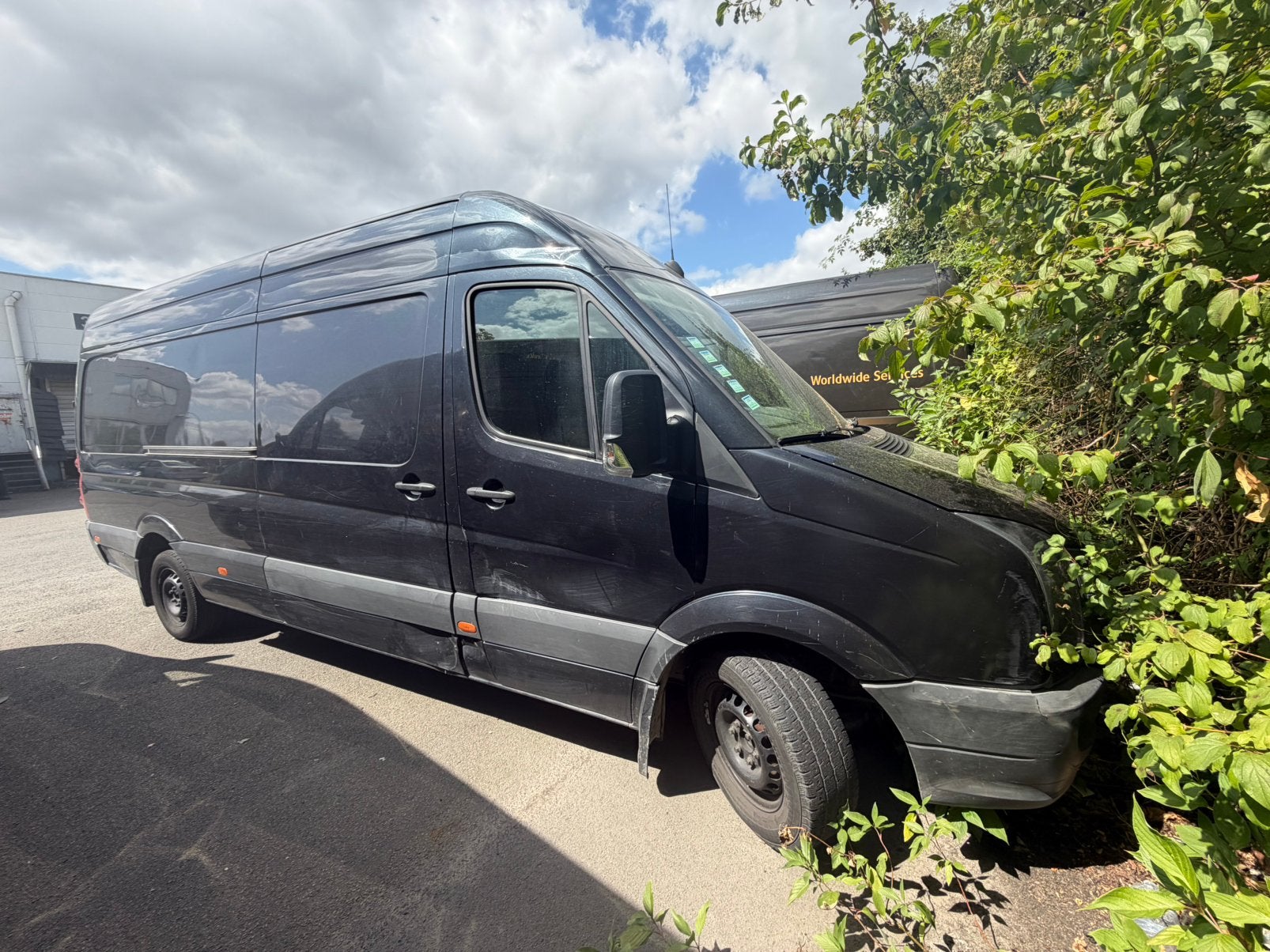 Volkswagen crafter L3/H2 2.0 TDI, Volkswagen, Zwart, Leder, Grijs
