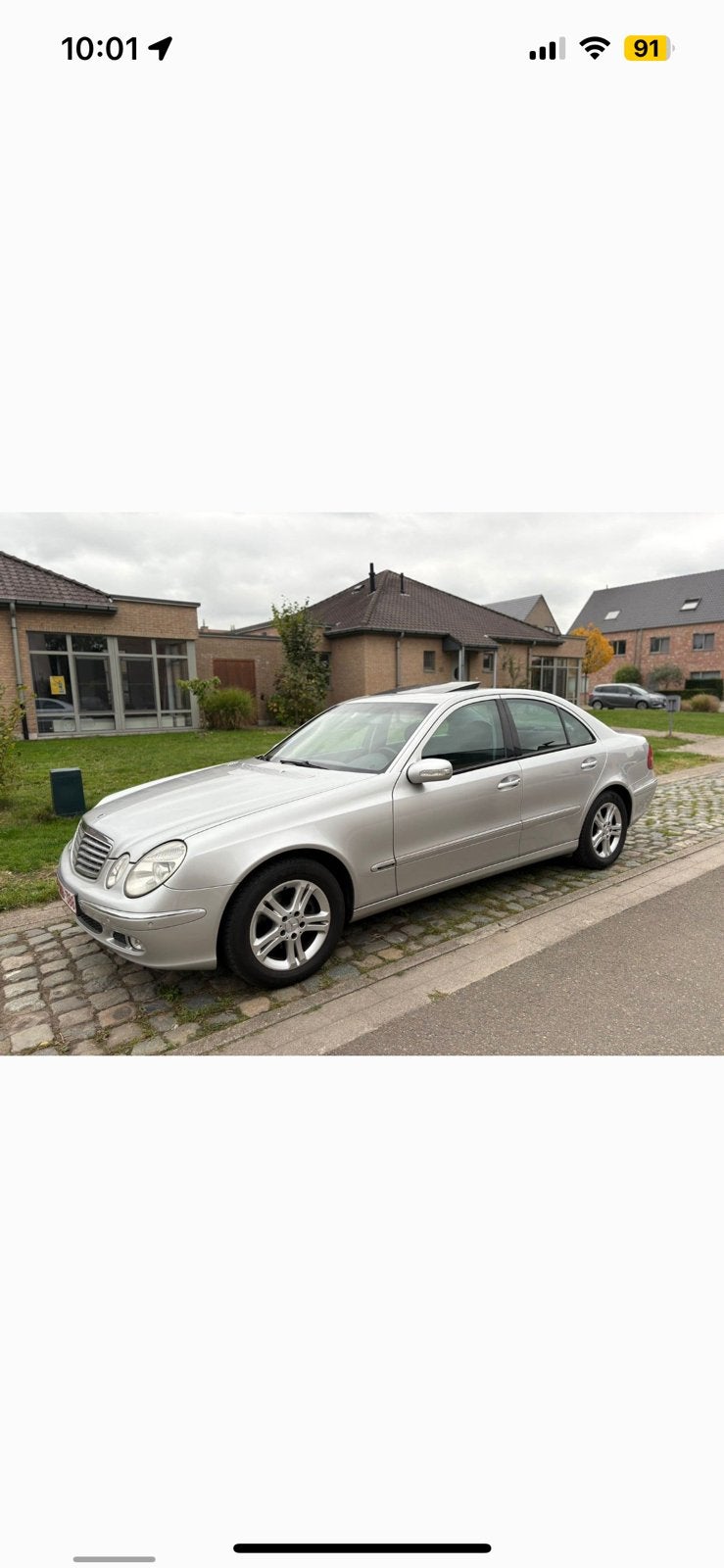 Mercedes E220 cdi 2004 full option, Autos, Achat, Toit ouvrant, Automatique, Particulier