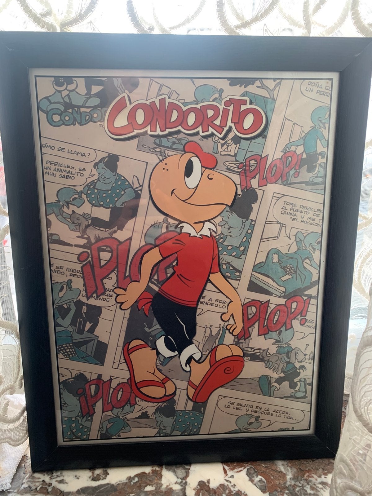 tableau condorito neuf style bd vintage / rétro, Collections, Enlèvement, Neuf