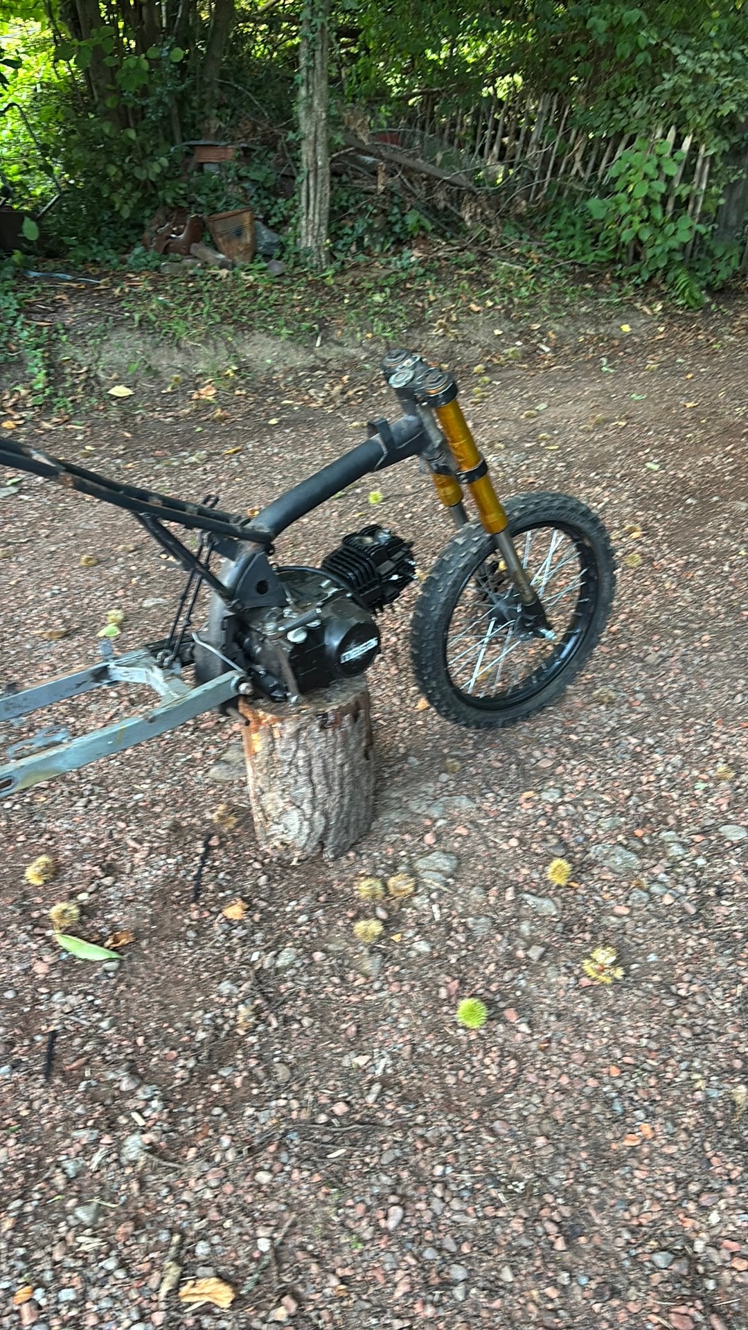 Cadre moteur et roue avant 125 cm³, Autres modèles, 125 cm³, 5 vitesses, Classe B (45 km/h)