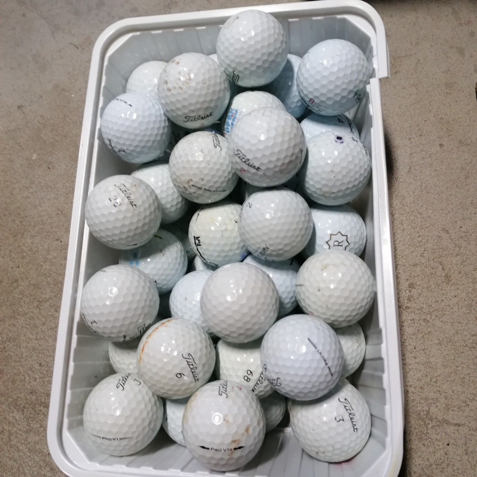 100 balles Titleist prov1 et prov1X, Enlèvement ou Envoi, Balle(s)
