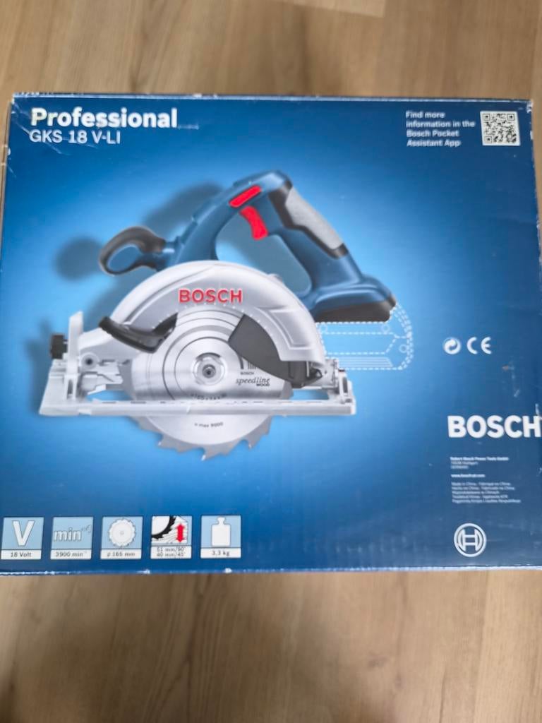 Bosch zaagmachine, Doe-het-zelf en Bouw, Gereedschap | Zaagmachines, Ophalen, Cirkelzaag, Bosch Professional, Nieuw