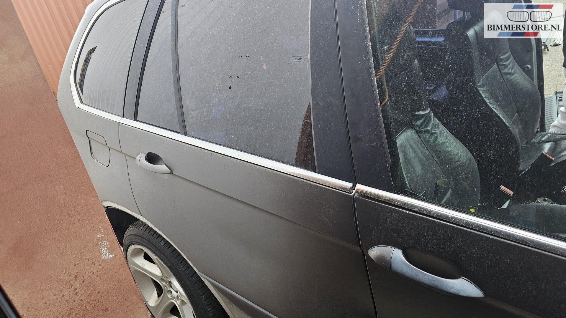 Deur portier rechts achterzijde BMW X 5-serie E53, Gebruikt, -, Deur, Achter