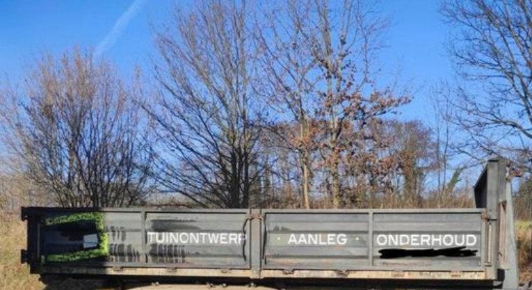 container 6.1x 2.4 meter. Hoge haak. 12 m3, Enlèvement