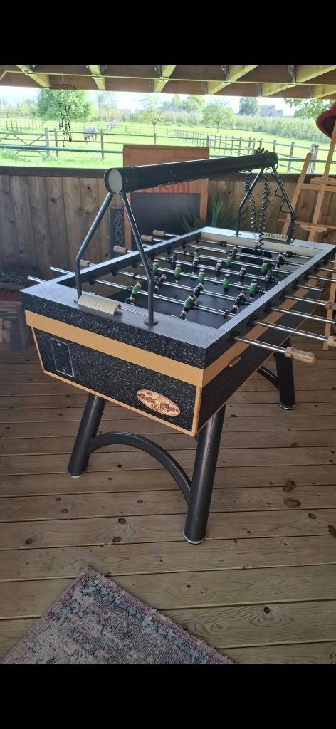 Tafelvoetbal Elektronische Jupiter Goldstar - (kicker), Ophalen, Zo goed als nieuw
