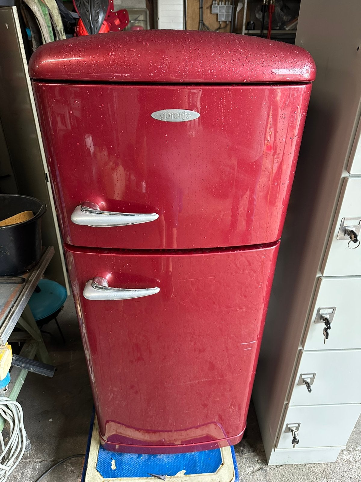 Koelkast retro, Huis en Inrichting, Ophalen, Gebruikt