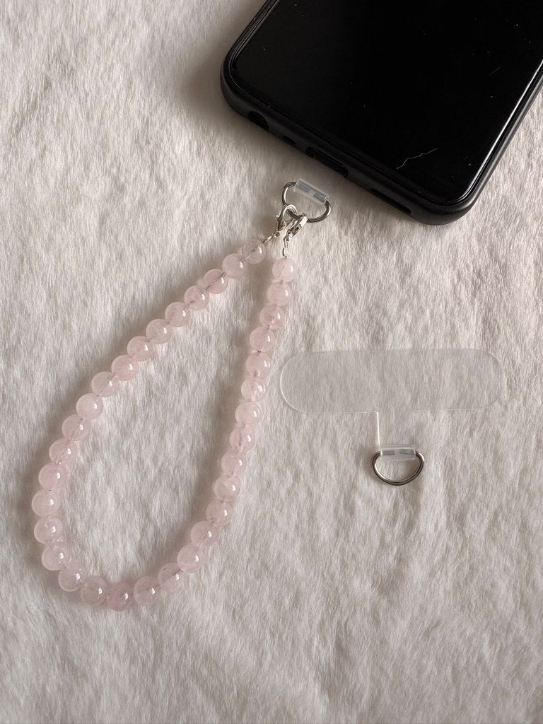 Cordon téléphonique en quartz rose, classique, 6 mm, 22 cm, Télécoms, Enlèvement ou Envoi, Neuf, Support de téléphone ou Accessoire