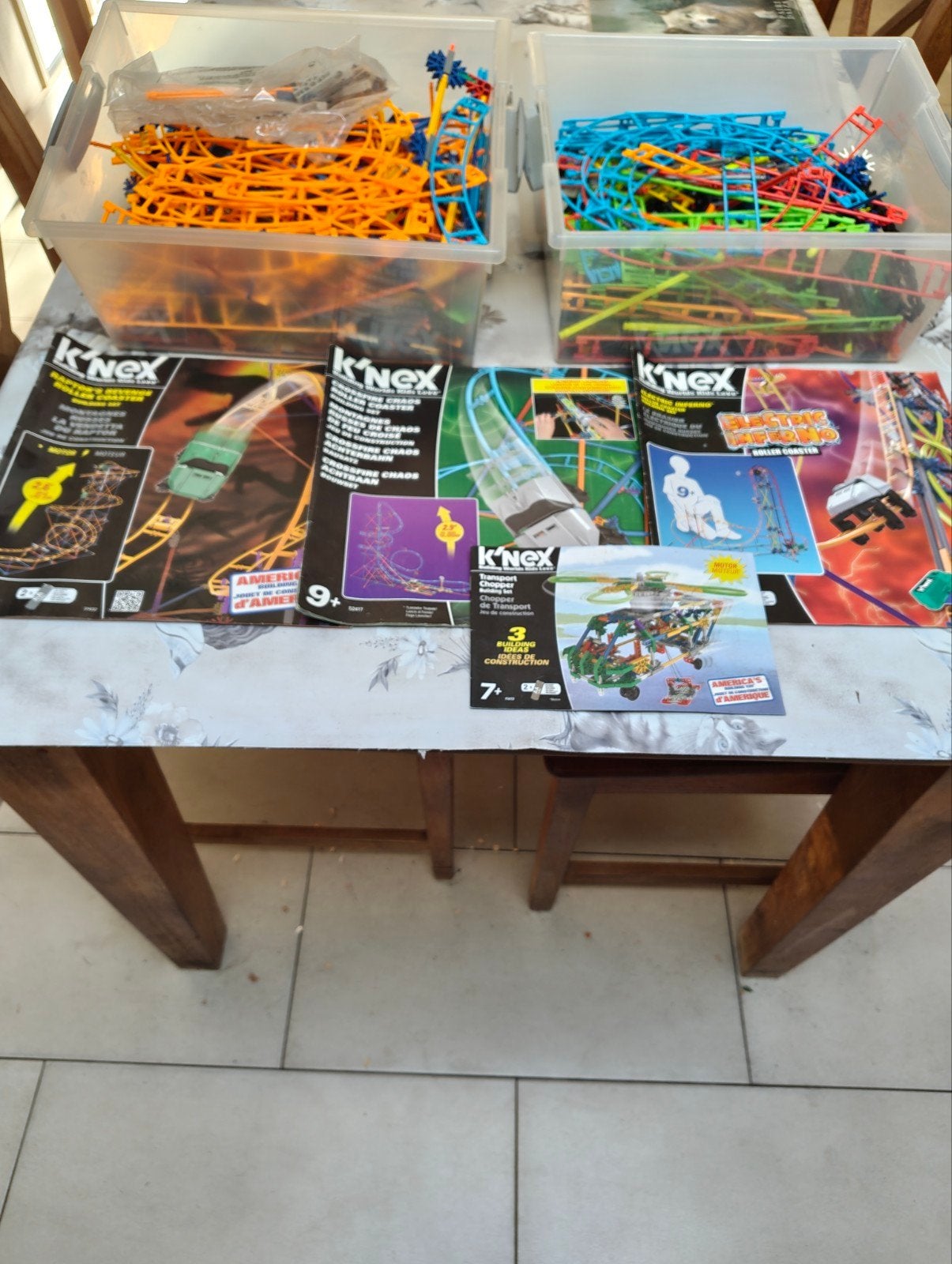 te koop 2 dozen k'nex, Enfants & Bébés, Jouets | Blocs de construction, Enlèvement, K'nex