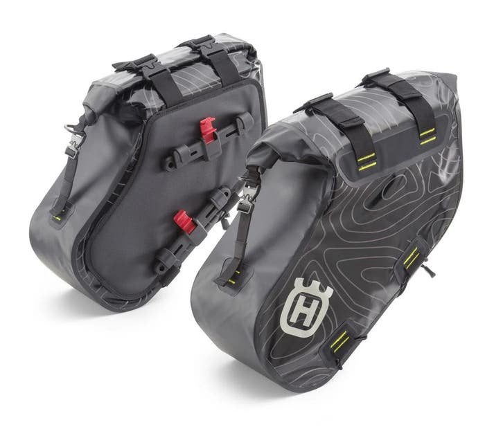 Husqvarna Norden 901 originele side bags + mounting bars, Motoren, Ophalen, Nieuw