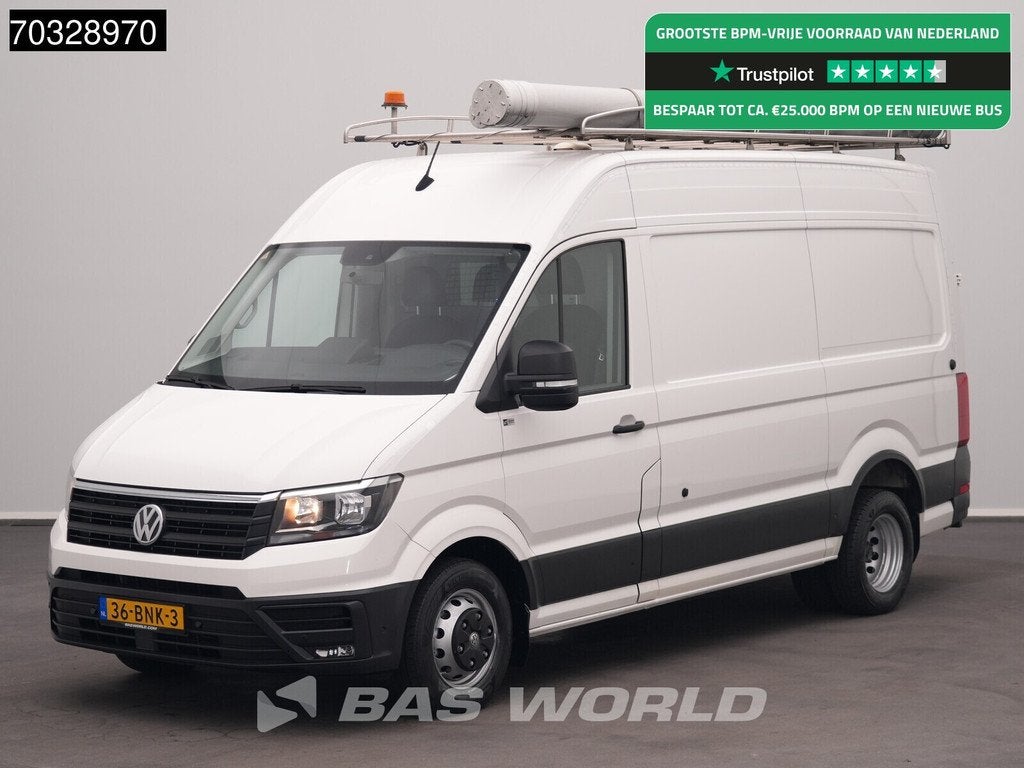 Volkswagen Crafter 177pk Dubbellucht L3H3 Werkplaatsinrichti, Autos, 177 ch, Achat, Euro 6, Entreprise