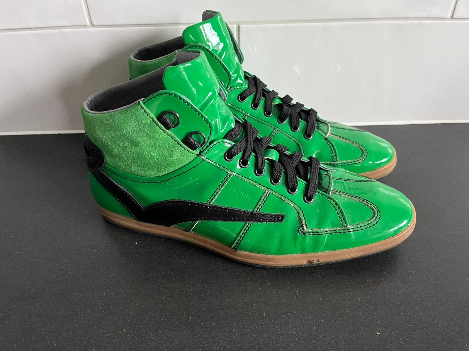 Floris van Bommel sneakers maat 9 / 43 amper gedragen, Enlèvement ou Envoi, Autres couleurs, Comme neuf, Baskets