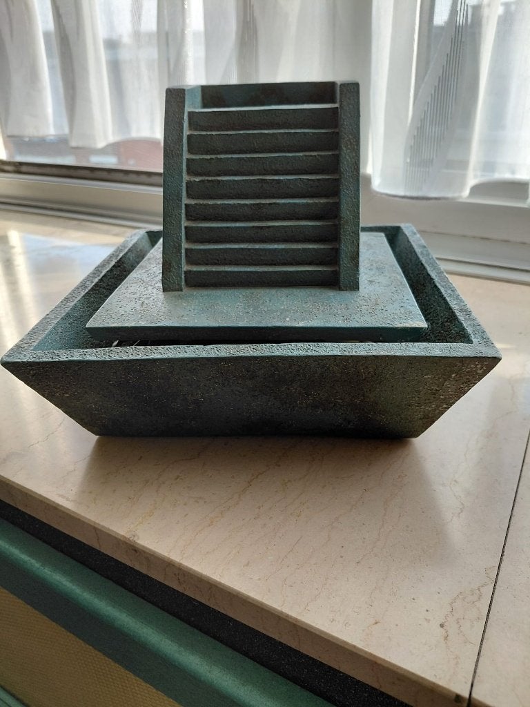 tafelfontein, Huis en Inrichting, Ophalen, Groen, Hout, Overige stijlen